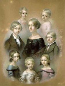 Family by Wilhelm Alexander Kobell