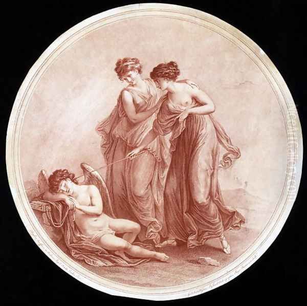 Graces Awakening Cupid - view 1