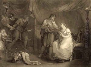 In Calchas tent by Angelica Kauffmann