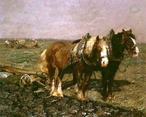 Ploughing by F. E. Keuschden