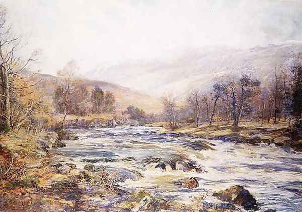 O River of Winter Sunshine Scotland - view 1
