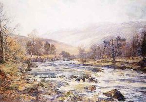 O River of Winter Sunshine Scotland