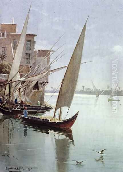 Lake in North Africa - view 1