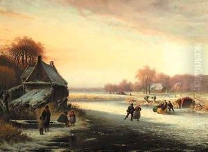 Winterfun skaters on the ice