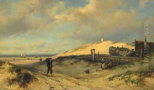 In the dunes near Katwijk - view 1