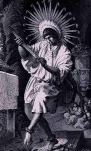 Mojos Indian from the Ancient Mission of Trinidad by Franz Keller
