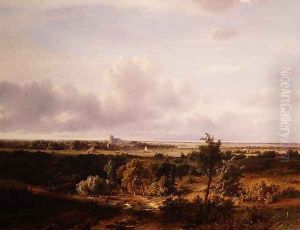 Dutch Landscape by P.L.F. Kluyver