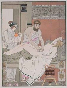 Examination of a patient by J. Kuhn-Regnier