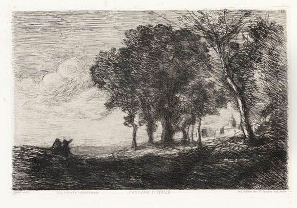 Paysage D'italie - view 1