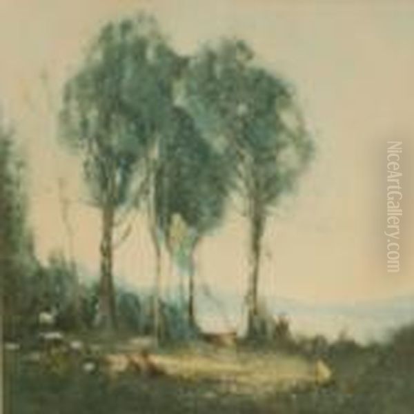 Goatherds On The Borromean Islands - view 1
