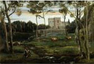 Le Parc De La Villa Doria-pamphili, Rome