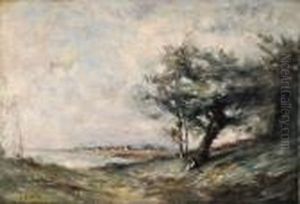 Paesaggio by Jean-Baptiste-Camille Corot