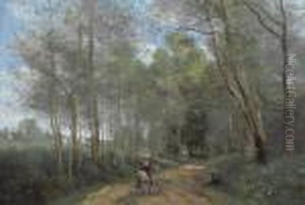 Ville D'avray - Le Cavalier A La Entree Du Bois - view 1
