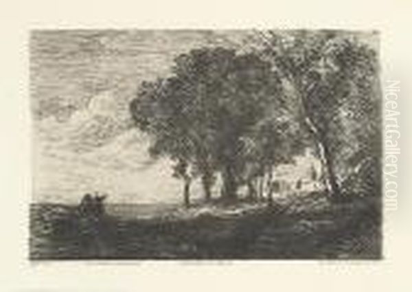 Paysage D'italie. - view 1