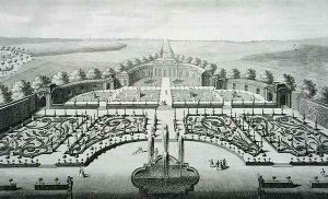 View of the Orangery at Geibach by Salomon Kleiner
