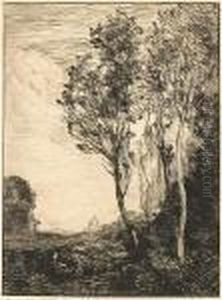 Souvenir Of Italy by Jean-Baptiste-Camille Corot