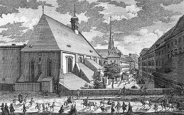 View of St Jacobs Church Vienna - view 1