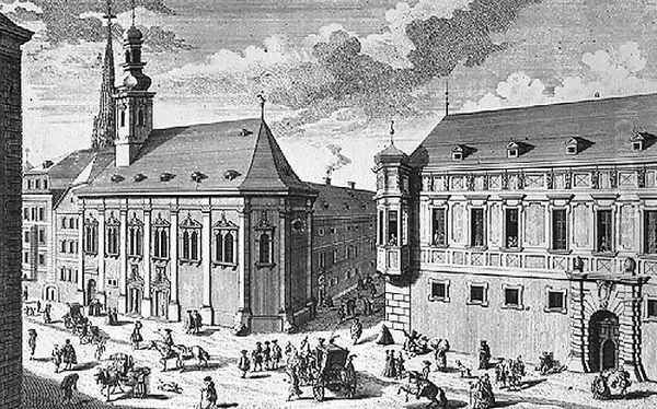 View of the church of St Nicholas Vienna - view 1