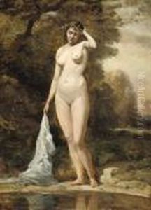Nu Debout En Pied: Standing Nude by Jean-Baptiste-Camille Corot