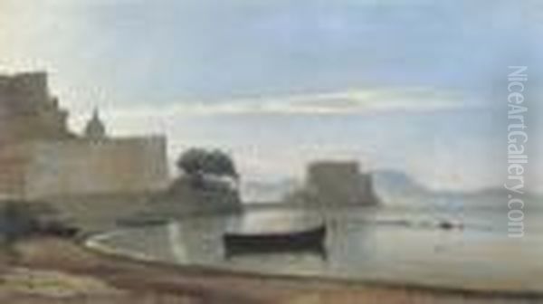 The Bay Of Naples With The Castel Dell'ovo - view 1