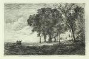 Paysage D""""italie by Jean-Baptiste-Camille Corot