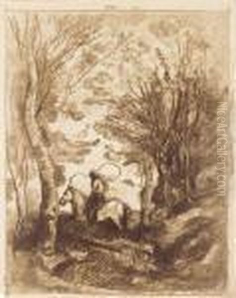 Le Grand Cavalier Sous Bois - view 1