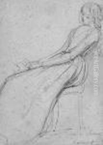 Bleistift by Jean-Baptiste-Camille Corot