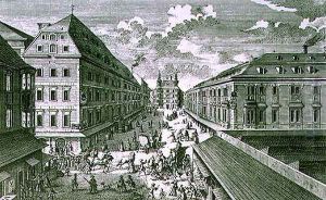 View of the Fori Lubek by Salomon Kleiner