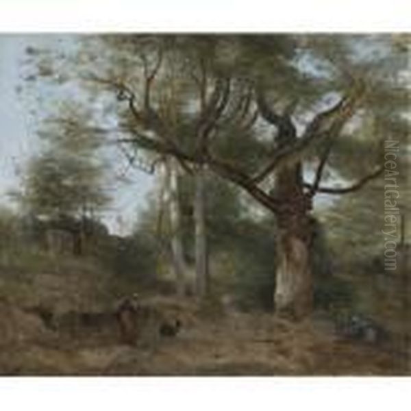 Fontainebleau, Les Chenes De Mont Ussy - view 1