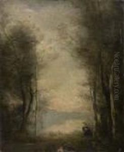 Paisaje by Jean-Baptiste-Camille Corot