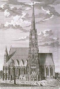 View of St Stephans Cathedral Vienna View of St Stephans Cathedral Vienna