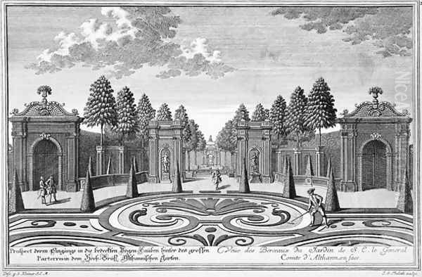 The gardens of Count Althan Vienna - view 1