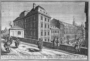 View of the area around the St Stephens Cathedral Vienna by Salomon Kleiner