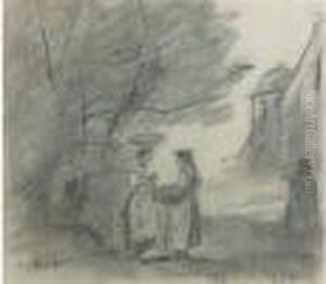 Souvenir D'italie, 1874 by Jean-Baptiste-Camille Corot