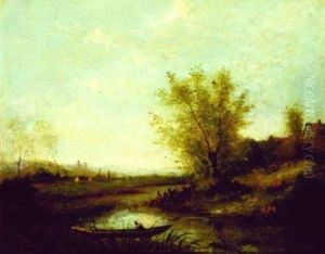 Boater On A River