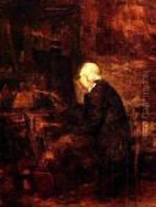 Honore Daumier Painting Honore Daumier Painting
