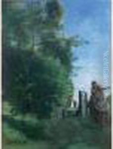 Camille Jean-baptiste by Jean-Baptiste-Camille Corot