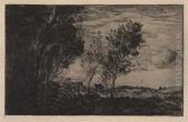 Dans Les Dunes, Souvenir Du Bois De La Haye - view 1