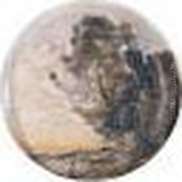 Paysage: Assiette Decoree - view 1