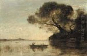 Le Soir Au Lac D'albano Le Soir Au Lac D'albano