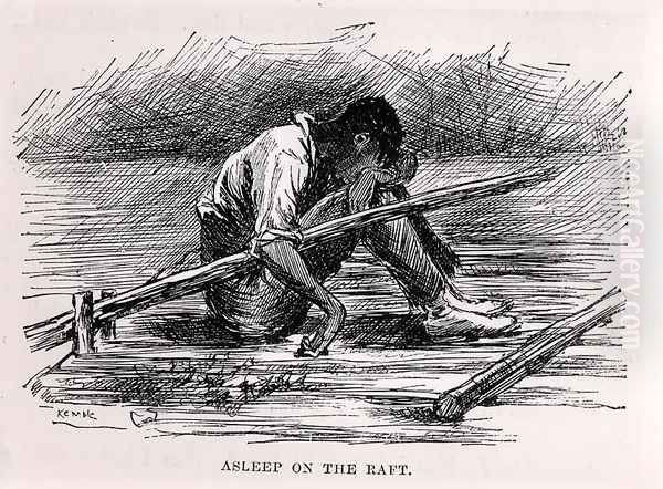 Asleep on the Raft - view 1