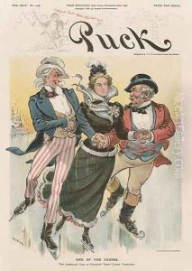 One of the Causes Cover from Puck Magazine by Joseph Keppler