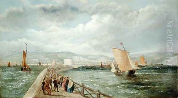 Dover from the Admiralty Pier - view 1