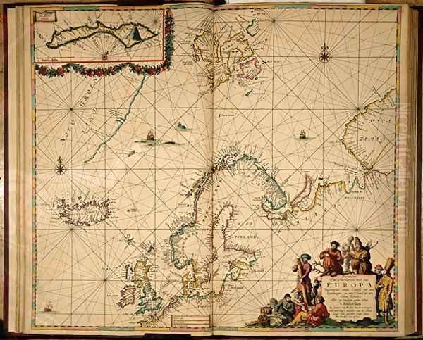 Map of Northern Europe - view 1