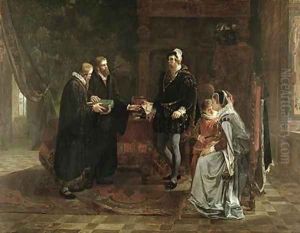 King Gustav I Vasa 1496-1560 of Sweden Receiving the Swedish Translation of the Bible King Gustav I Vasa 1496-1560 of Sweden Receiving the Swedish Translation of the Bible