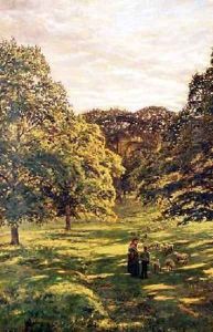 Meadow Scene by John William Buxton Knight