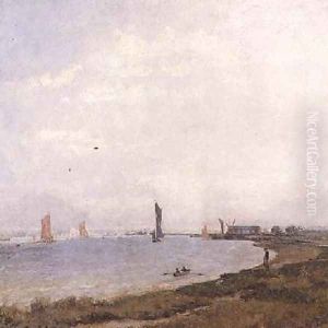 Poole Harbour by John William Buxton Knight