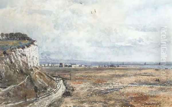 Going to the beach, Brighton - view 1