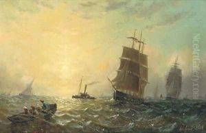 Heading for home by Adolphus Knell