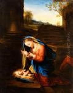 Madonna Mit Kind by Antonio Allegri da Correggio